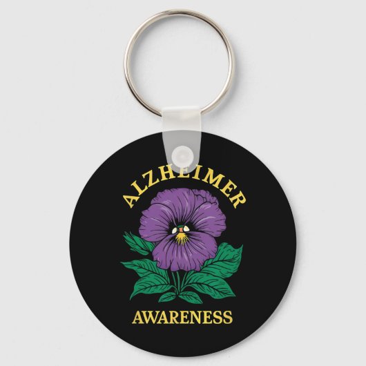 Heimerheimer Awareness Flowers Sleutelhanger (Voorkant)