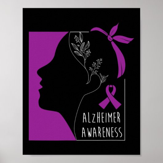 Heimerheimer Awareness Heimerheimer voor vrouwen Poster (Voorkant)