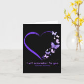 Heimerheimer Awareness Remember Forever T - shirts Kaart (Gele Bloem)