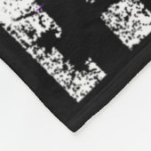 Heimerheimer Bewustzijn - Amerikaanse vlag Paarse Fleece Deken (Hoek)