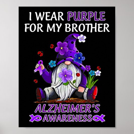 Heimerheimer Bewustzijn dat ik Paarse Draag voor m Poster (Voorkant)