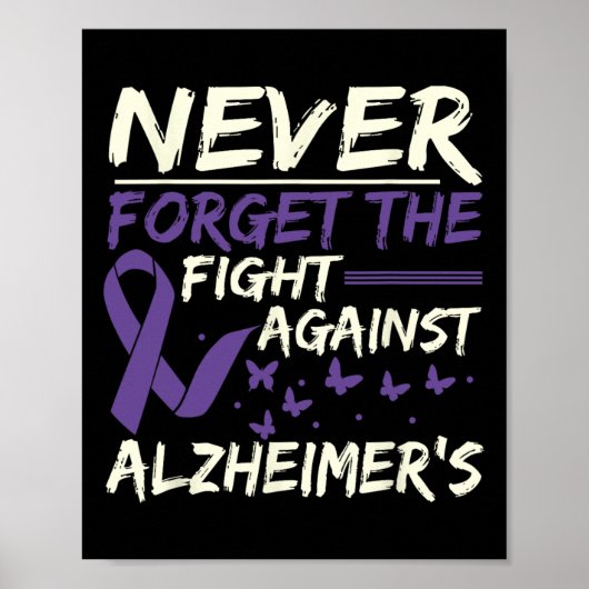 Heimerheimer Brain Injury Design Paarse Heimerheim Poster (Voorkant)