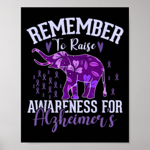 Heimerheimer Brain Injury Design Paarse Heimerheim Poster