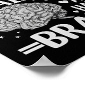 Heimerheimer Brain Injury Design Paarse Heimerheim Poster (Hoek)