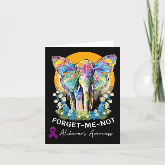 Heimerheimer Elephant Forget-me-not Heimerheimer Kaart (Voorkant)