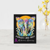 Heimerheimer Elephant Forget-me-not Heimerheimer Kaart (Gele Bloem)