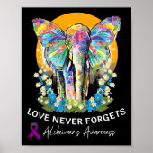 Heimerheimer Elephant Love vergeet Heimerheim nooi Poster (Voorkant)