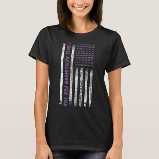 Heimerheimer Monat I Endheimer Paarse Bow Elephant T-shirt (Voorkant)
