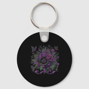 Heimerheimer Paarse Bloemkool Pansy Dementia Heime Sleutelhanger