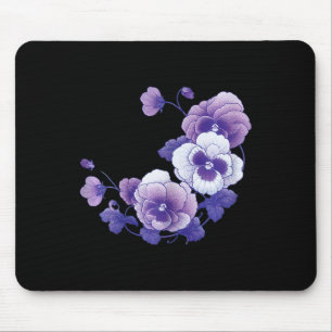 Heimerheimer Paarse Floral Pansy Heimerheimer Aw Muismat