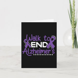 Heimerheimer Walk Dementia Warrior Paarse lint A Kaart
