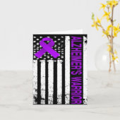 Heimerheimer Warrior Awareness - Amerikaanse vlag Kaart (Gele Bloem)