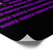 Heimerheimer Warrior Awareness - Amerikaanse vlag Poster (Hoek)