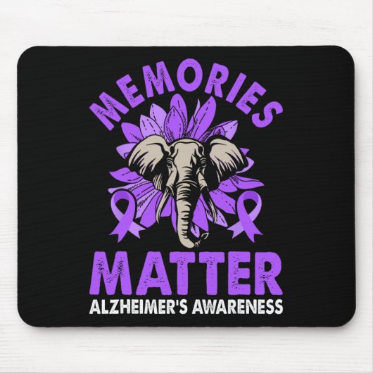 Heimerheimer's Awareness Memories Probleem Paarse Muismat (Voorkant)