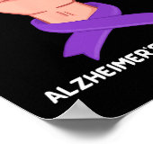 Heimerheimer's Awareness Month als de ziekte van H Poster (Hoek)