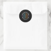 Heimerheimer's Awareness Support Maand Herinnering Ronde Sticker (Tas)