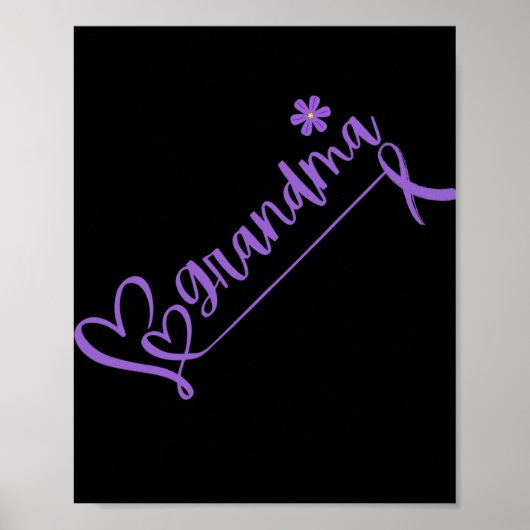 Heimerheimer's Bewustzijn Oma Remember Heart Pu Poster (Voorkant)