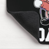 Heimerheimer's Bewustzijnslint Paarse hersencoach Muismat (Hoek)