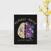 Heimerheimer's Dementia Awareness Support Brain Me Kaart (Gele Bloem)