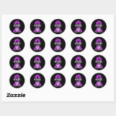 Heimerheimer's Dementia Awareness Support Elephant Ronde Sticker (Vel)
