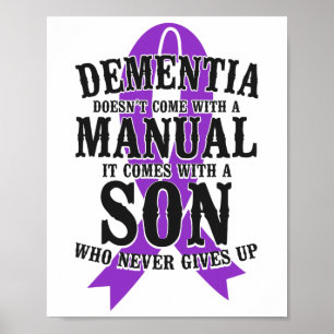 Heimerheimer's Ondersteuning voor Dementie Bewustz Poster