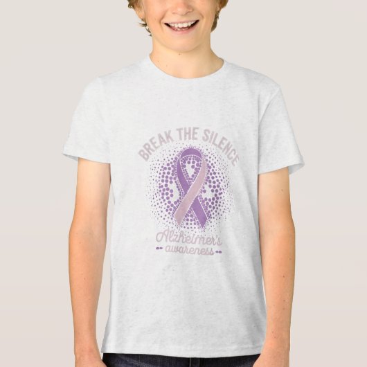 Heimers Awareness _10 Tri-Blend Shirt (Voorkant)