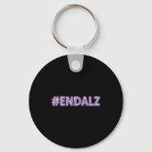 Heimer's Awareness - #end Floral Statement  Sleutelhanger (Voorkant)