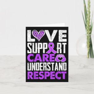 Heimers Awareness Shirt Support Care Love Heimers Kaart