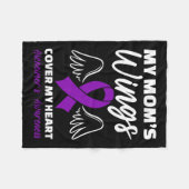 Heimers Bewustzijn De vleugels van mijn moeder Hoe Fleece Deken (Voorkant (Horizontaal))