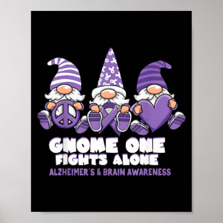 Heimers Hersenbewustzijn Kabouter Man Vecht Alleen Poster