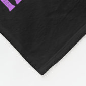 Heimers Shirt Remembering Support Heimers Awarenes Fleece Deken (Hoek)