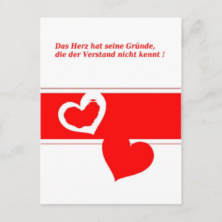 Heimliche Liebe Briefkaart