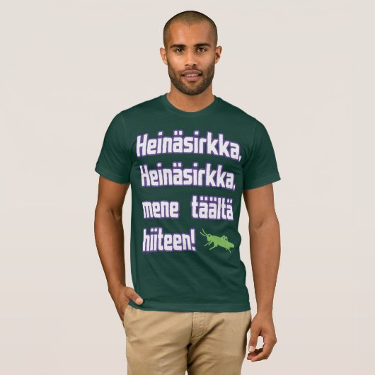Heinasirkka - Dark T-shirt (Voorkant volledig)