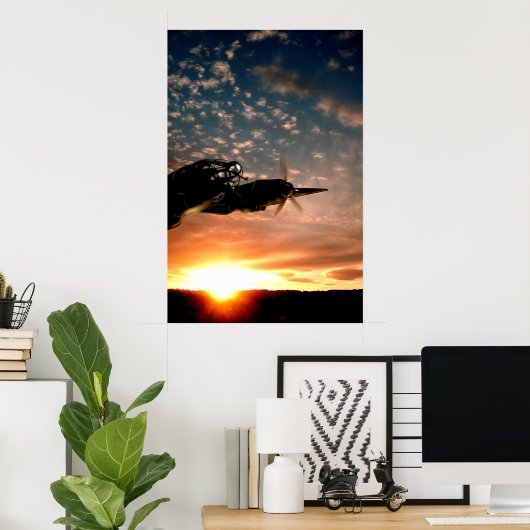 Heinkel 111 poster (Thuiskantoor)