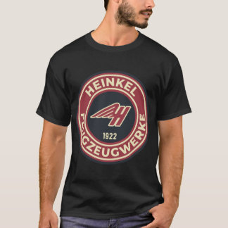 Heinkel Flugzeugwerke - Round Logo Sticker1.png T-shirt