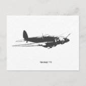 Heinkel HE111 Briefkaart (Voorkant)