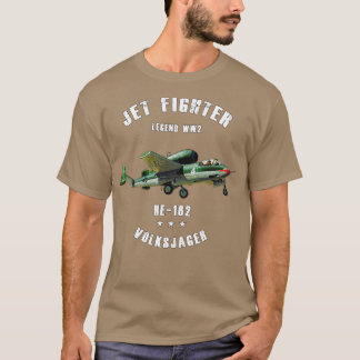 Heinkel He 162 Volksjager Militaire straaljager Pl T-shirt