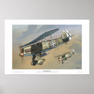 Heinkel He-51B Poster
