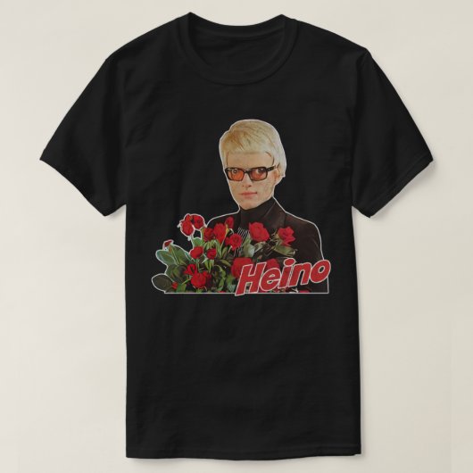 Heino  stijl vervaagd ontwerp t-shirt (Design voorkant)