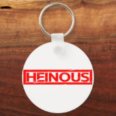 Heinous Stamp Sleutelhanger (Achterkant)