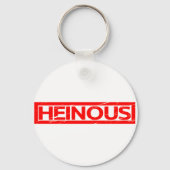 Heinous Stamp Sleutelhanger (Achterkant)
