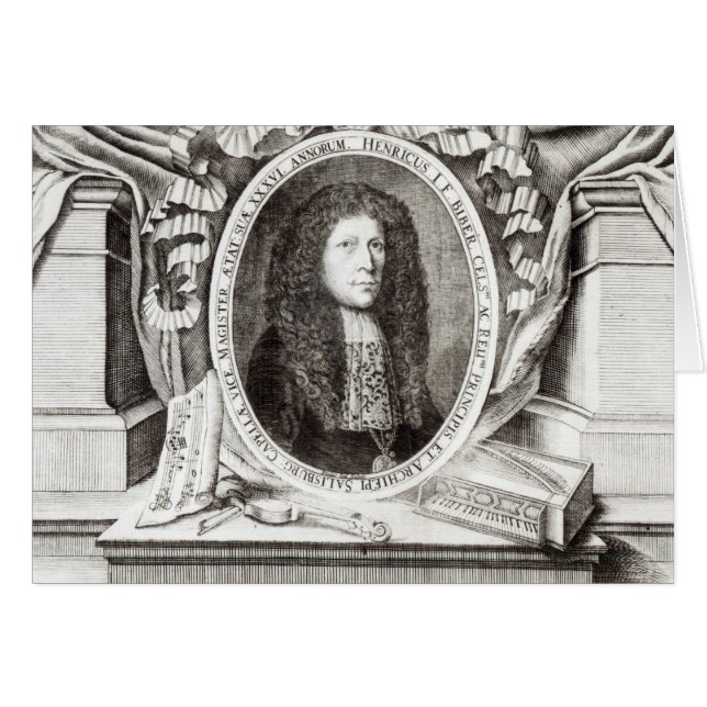 Heinrich Ignaz Franz von Biber (Voorkant Horizontaal)