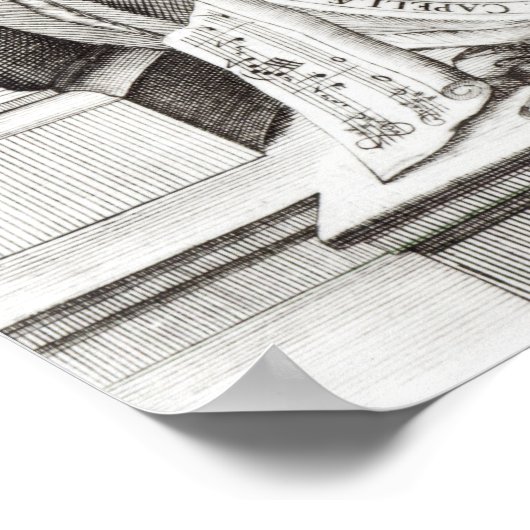 Heinrich Ignaz Franz von Biber Poster (Hoek)