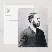 Heinrich Rudolph Hertz Briefkaart (Voorkant / Achterkant)