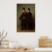 Heinrich Schliemann en zijn vrouw Poster (Keuken)