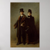 Heinrich Schliemann en zijn vrouw Poster (Voorkant)
