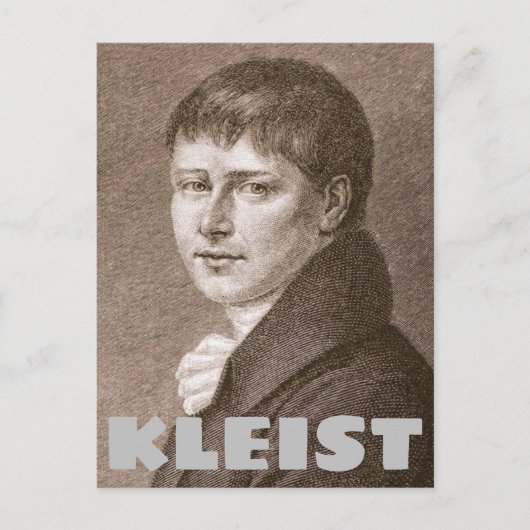 Heinrich von Kleist Briefkaart (Voorkant)