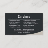 Heinstallatieprofessional Visitekaartje (Achterkant)