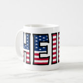 Heinz Name Vorname USA styled Tasse Kaffeetasse Koffiemok (Voorkant links)