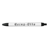 Heinz-Otto Kugelschreiber Zwarte Inkt Pen (Voorkant)